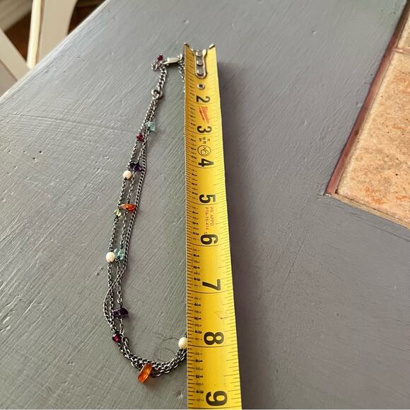 Silpada 925 Sterling Silver Multi Chain Necklace - Picture 5 of 9